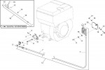 Altrad Belle RPC 45 Compactor Plate Spare Parts - Throttle Cable (Hatz)