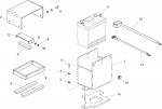 Altrad Belle RPC 45 Compactor Plate Spare Parts - Battery Holder