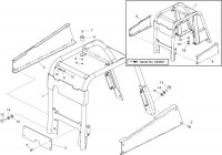 Altrad Belle RPC 60 Compactor Plate Spare Parts - Frame Assembly (From Serial No. 043180)