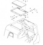 Altrad Belle RPX 59 Compactor Plate Spare Parts - Top Cover Assembly