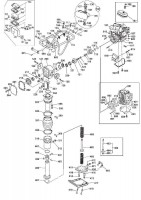 Altrad Belle RT 66 Trench Rammer Spare Parts - Main Assembly