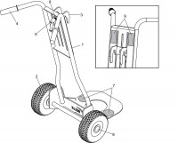 Altrad Belle RTX Trench Rammer Spare Parts - Trolley