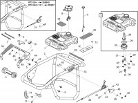 Altrad Belle RTX Trench Rammer Spare Parts - Handle Assembly (RTX60, 68 & 70)