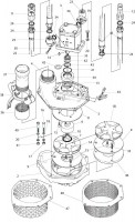 Altrad Belle Hydraulic Water Pump Spare Parts - Hydraulic water pump