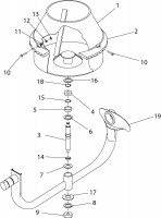 Altrad Belle TBE 130/165 Upright Mixer Spare Parts - Drum Assembly