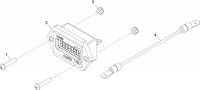 Altrad Belle TDX 650 A Compacting Roller Spare Parts - Hourmeter