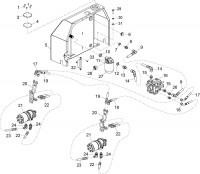 Altrad Belle TDX 650 Twin Drum Compacting Roller Spare Parts - Hydraulic Assembly