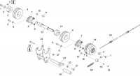 Altrad Belle TDX 650 Twin Drum Compacting Roller Spare Parts - Layshaft Assembly