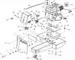 Altrad Belle MS 500 Bench Saw Spare Parts - Petrol Engine