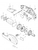 Makita 4073D CORDLESS CLEANER Spare Parts