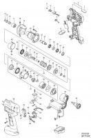 Makita BFT124F CORDLESS SCREWDRIVER Spare Parts