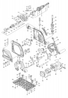 Makita CA5000 ALUMINUM GROOVE CUTTER Spare Parts