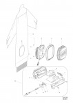 Makita DFJ201 CORDLESS FAN JACKET Spare Parts