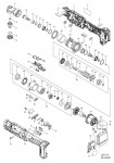 Makita DFL204F CORDLESS ANGLE SCREWDRIVER Spare Parts