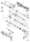 Makita DFL651F CORDLESS ANGLE SCREWDRIVER Spare Parts