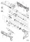 Makita DFL651F CORDLESS ANGLE SCREWDRIVER Spare Parts