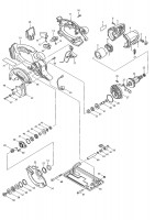 Makita DCS550 CORDLESS METAL CUTTER Spare Parts