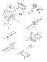 Makita DCS552 136MM CORDLESS METAL CUTTER Spare Parts