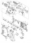 Makita DFR540 CORDLESS AUTO FEED SCREWDRIVER Spare Parts