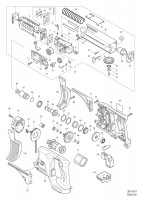 Makita DFR750 CORDLESS AUTO FEED SCREWDRIVER Spare Parts