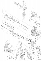 Makita DHR263 26MM CRDLS COMBINATION HAMMER Spare Parts