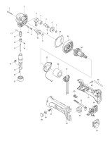 Makita DJN160 1.6MM CORDLESS NIBBLER Spare Parts