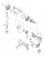 Makita DJN161 1.6MM CORDLESS NIBBLER Spare Parts