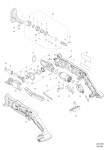 Makita DJR183 CORDLESS RECIPRO SAW Spare Parts