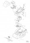 Makita DLM380 380MM CORDLESS LAWN MOWER Spare Parts