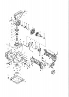 Makita DPJ180 Cordless Plate Joiner Spare Parts