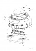 Makita DRC200 Robotic Cleaner Spare Parts