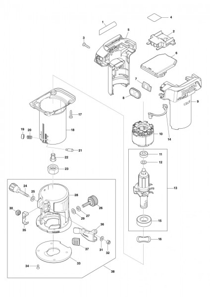 Makita Drt50 Cordless Trimmer Spare Parts SPARE_DRT50 from Spare Parts ...