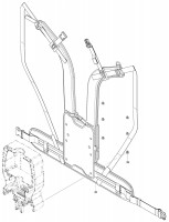 Makita DVC261 Dc Backpack Vacuum Cleaner Spare Parts