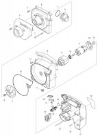 Makita DVC340 Cordless Vacuum Cleaner Spare Parts