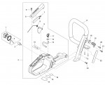 Makita EA3501S Petrol Chain Saw Spare Parts