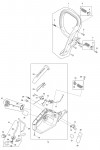 Makita EA3600F Petrol Chain Saw Spare Parts