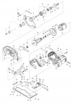 Makita HS7611 185/190mm Circular Saw Spare Parts