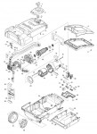 Makita HW1300 High Pressure Washer Spare Parts