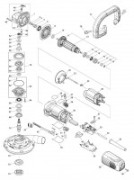 Makita PC5010C 125mm Concrete Planer Spare Parts