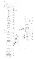 Makita PF0300 Submersible Pump Spare Parts