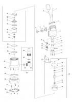 Makita PF1010 Submersible Pump Spare Parts