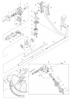 Makita RBC414U Petrol Brush Cutter Spare Parts