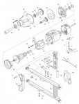 Makita UT1400 Power Mixer Spare Parts