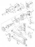 Makita UT1400 Power Mixer Spare Parts