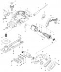 Makita M1901 82mm Planer Spare Parts