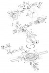 Makita M2300 255mm Compound Miter Saw Spare Parts