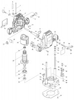 Makita M3601 Router Spare Parts