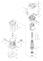 Makita M3700 Trimmer Spare Parts