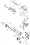 Makita M4501 Recipro Saw Spare Parts