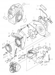 Makita PB252.4 Engine Blower Spare Parts